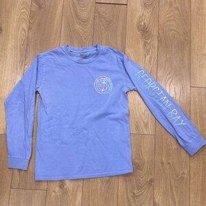 Georgian Bay Long Sleeve Tee in Light Blue